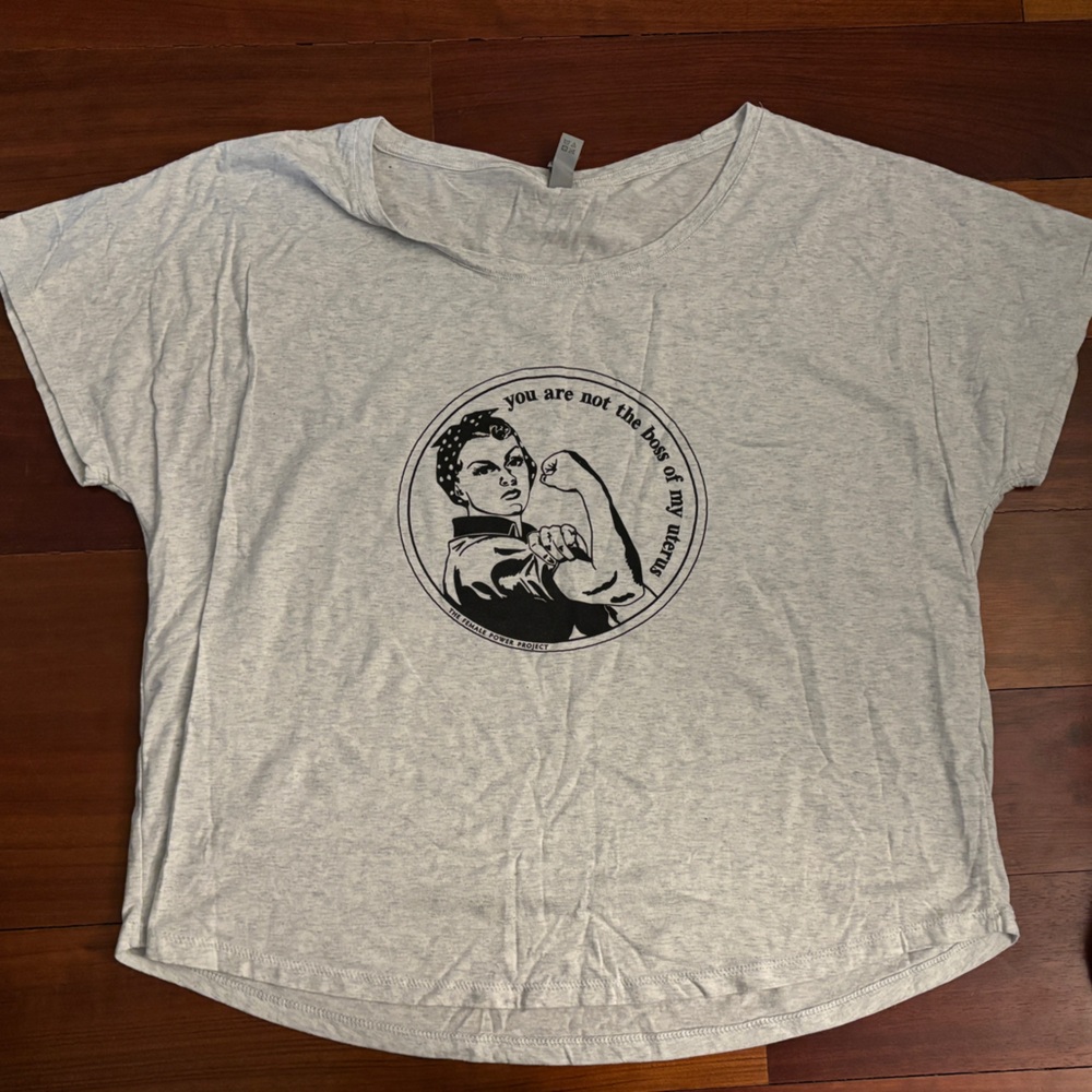 Next Level Apparel Light Gray T-Shirt